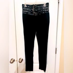 Women M Black Leggings